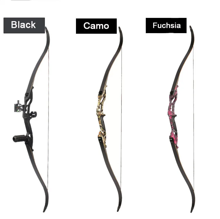 Arco com 17 Arco Recurvo Americano Caça Polegadas Metal Riser Tranditional Longo 3 Cor F179 30-50lbs 56 7 F179 arco recurvo 30-50lbs 56