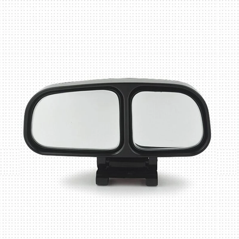 

2 PCS Auto Wide Angle Rear Mirrors Side RearView Car Universal Blind Spot Square Mirror of 3 Colors Automobile Side Rear Mirror