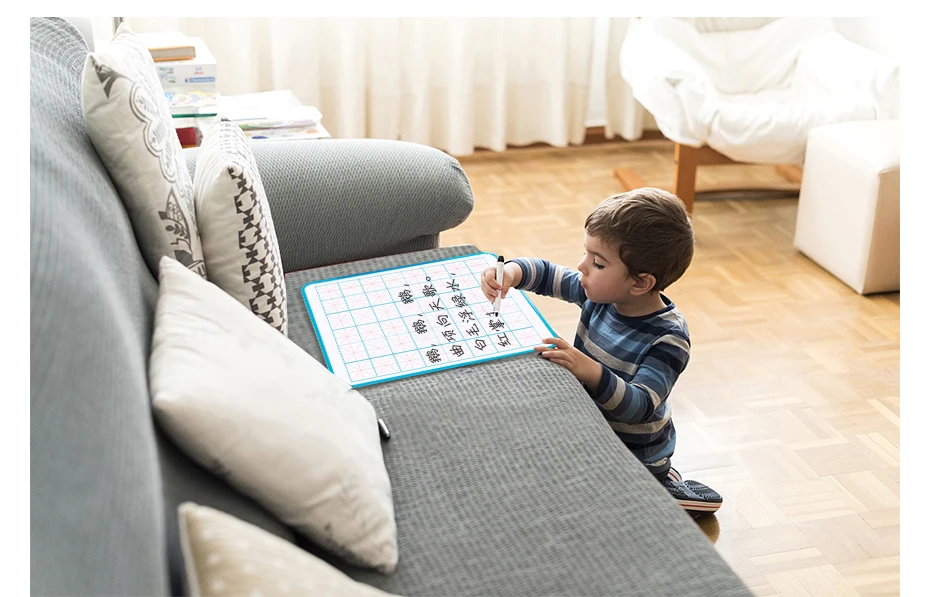 930_22 Chinese Character Exercise Board Chinese Grid Square Composition   Writing Practice Calligraphy Learning Board For Children