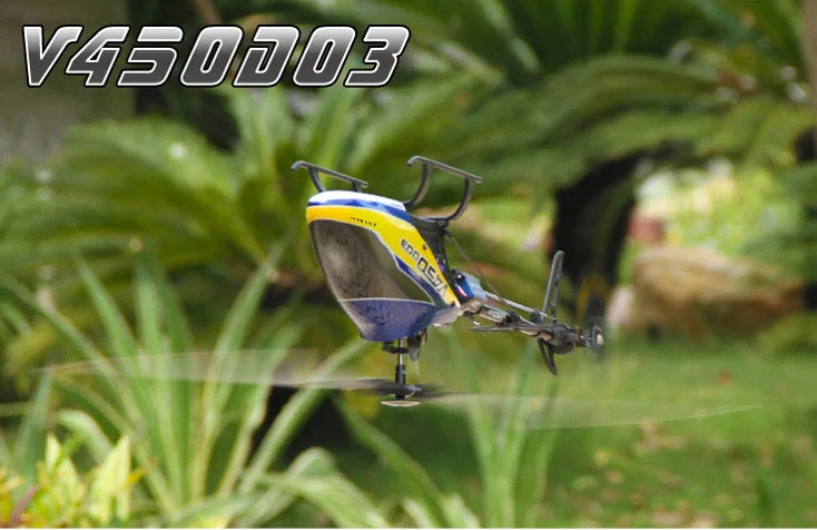 Walkera V450D03 Поколение II 6 оси гироскопа Flybarless RC вертолет(BNF без передатчика)(с батареей и зарядным устройством