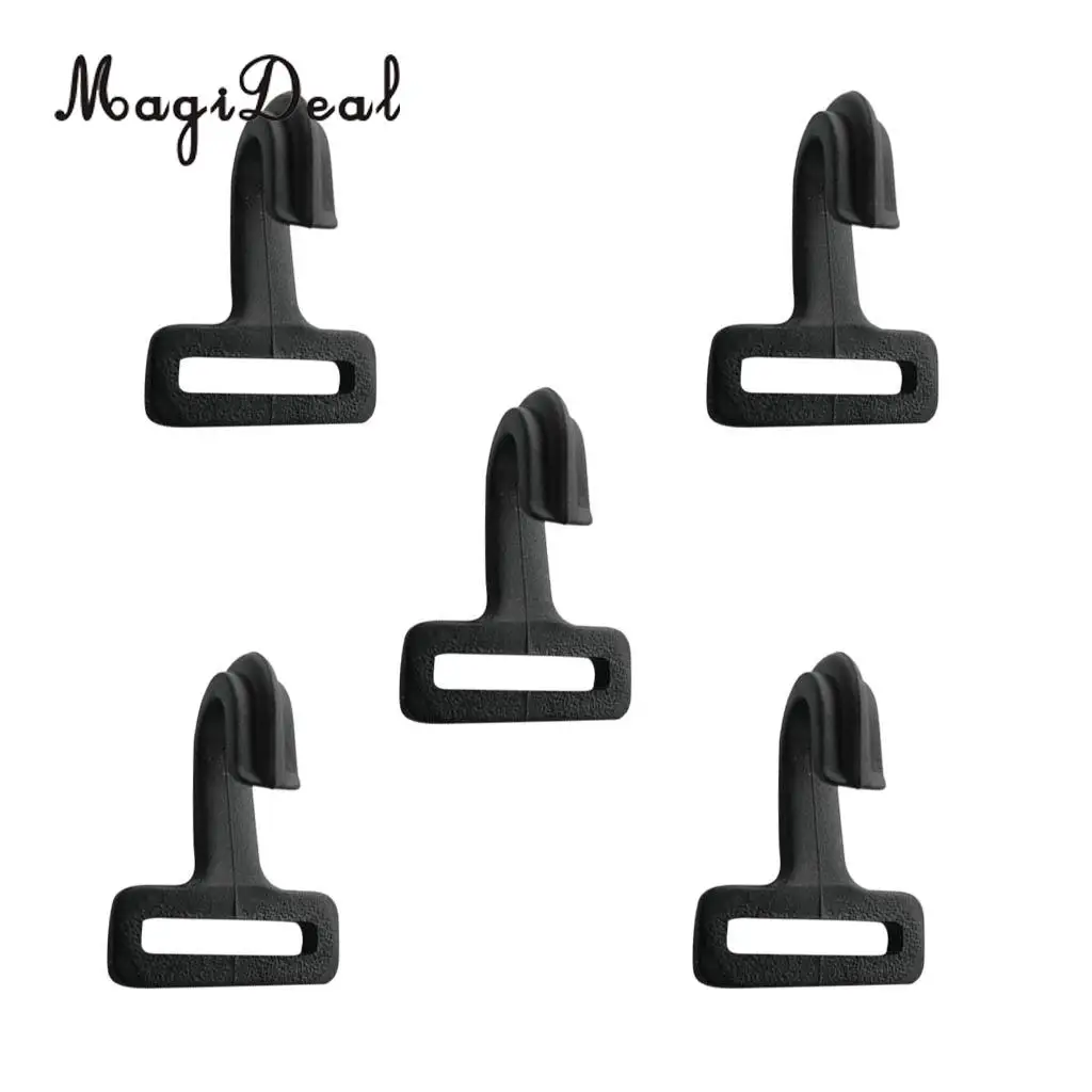 MagiDeal High Quality 5 Pieces Plastic Outdoor Camping Tent Pole Hook Lamp Hanging Hanger