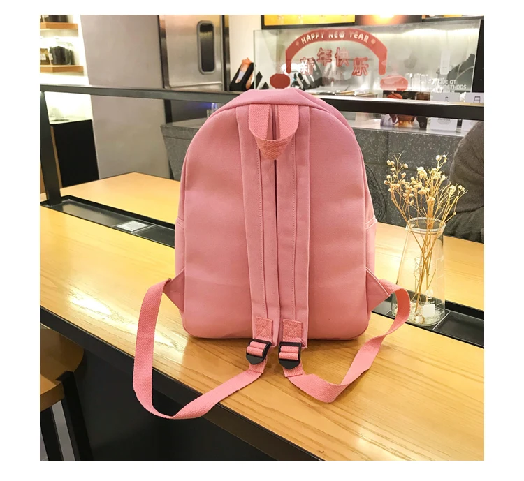 Menghuo 2019 Backpacks Women Cartoon Printed High Quality Canvas Backpack for Girl School Bag Teenagers Women Travel Bag Mochila_34-1_16