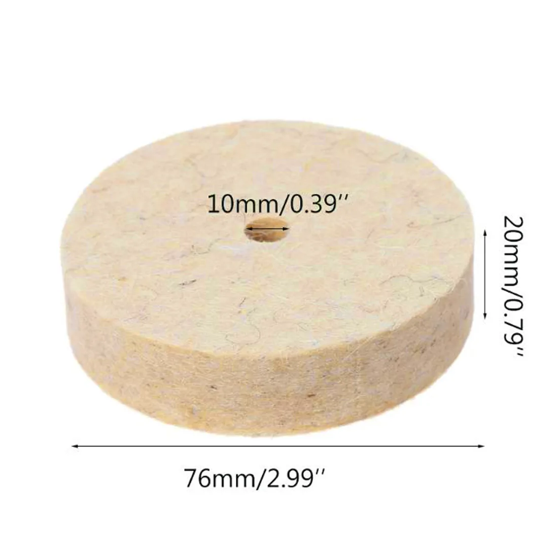 Шлифовальный Полировочный круг, шлифовальный круг, коврик из шерстяного войлока+ 1 стержень 3,2 мм, хвостовик, металлическая поверхность для вращающихся инструментов Dremel, аксессуары