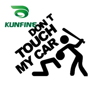 

KUNFINE Car Styling sticker Don't touch my car Car Sticker Vinyl Decal Decoration film Car Diy Sticker Tuning parts