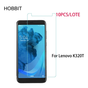 

10PCS LOT For Lenovo K320T 0.3mm 2.5D 9H Clear Premium Tempered Glass Screen Protector Toughened protective film for Lenovo