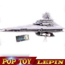 Lepin 05027 3250 pcs Conjunto Estrela Guerras Imperiais Star Destroyer Kit Modelo de Construção Tijolos Blocos Educacionais Compatíveis legoed 10030