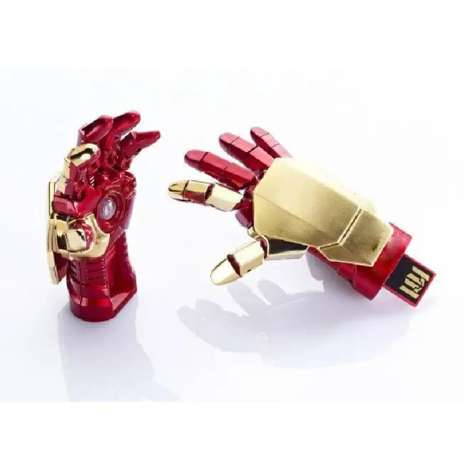 USB флеш накопитель 128 ГБ железная рука стиль 8 16 32 64 usb 2 0 карта памяти|USB