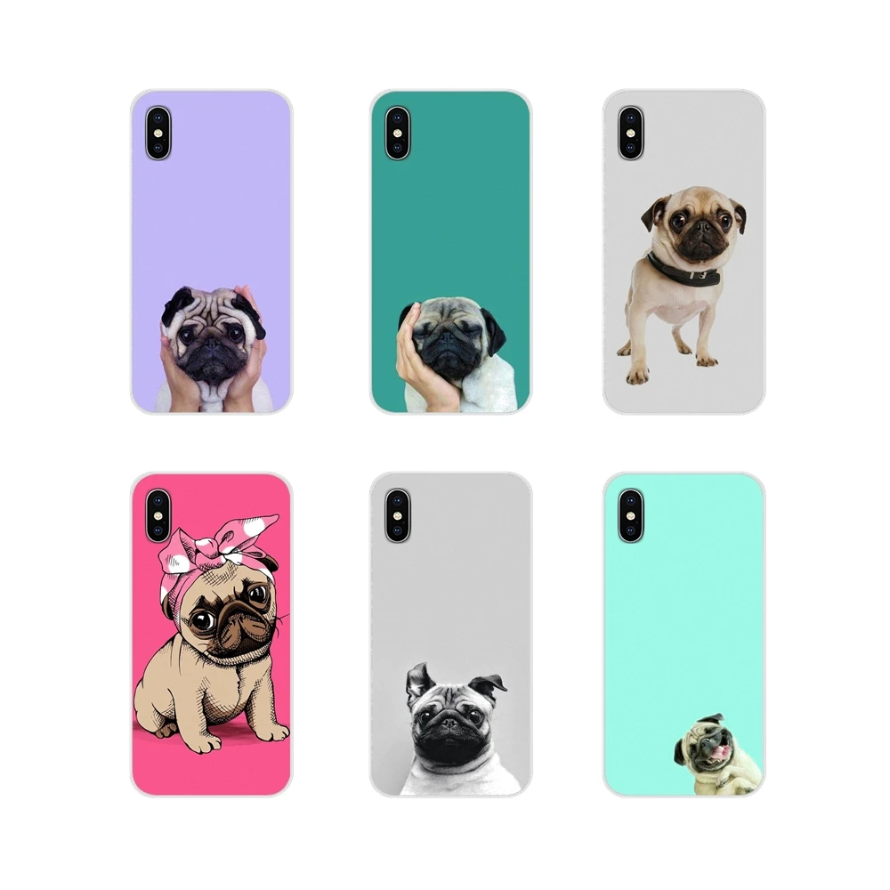 For Samsung Galaxy J1 J2 J3 J4 J5 J6 J7 J8 Plus 2018 Prime 2015 2016 2017 cute dog Wacky Husky &ampPUG Newest Super Cell Phone Case |