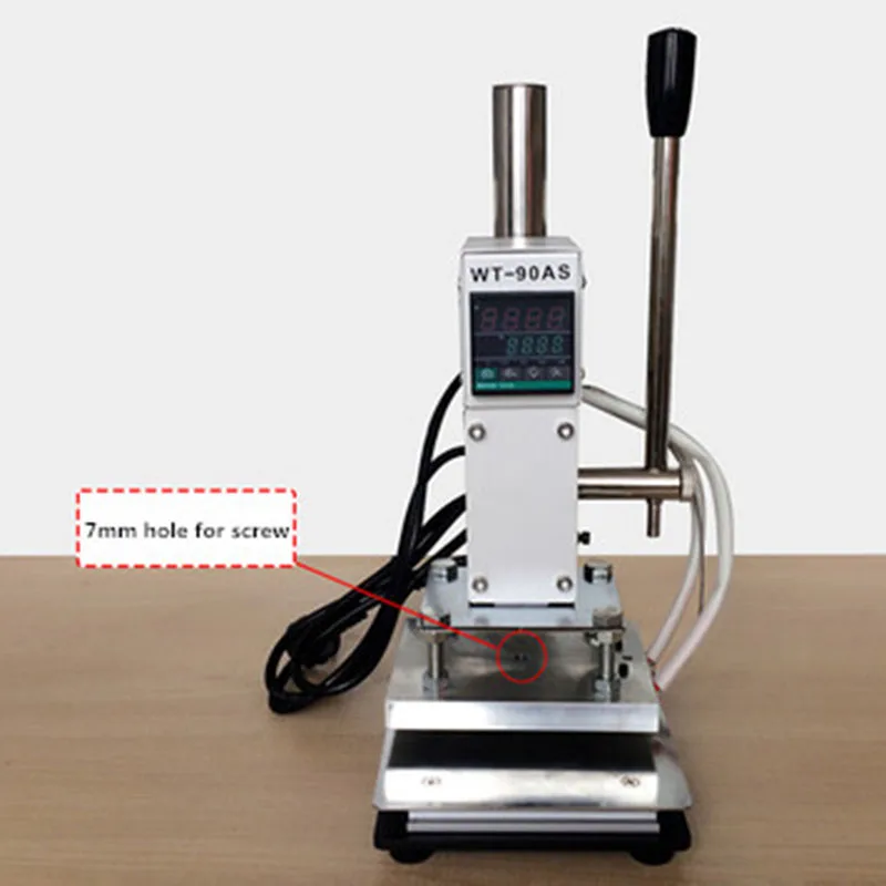 Digital Hot Foil Gold Stamping Machine 5*7CM Manual Embossing Bronzing