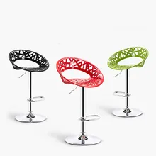 Барные стулья домашние высокие стулья Лифт высокий стул современный минималистичный высокий стул вращающийся Барный Стул Барные столы и стулья барный стул