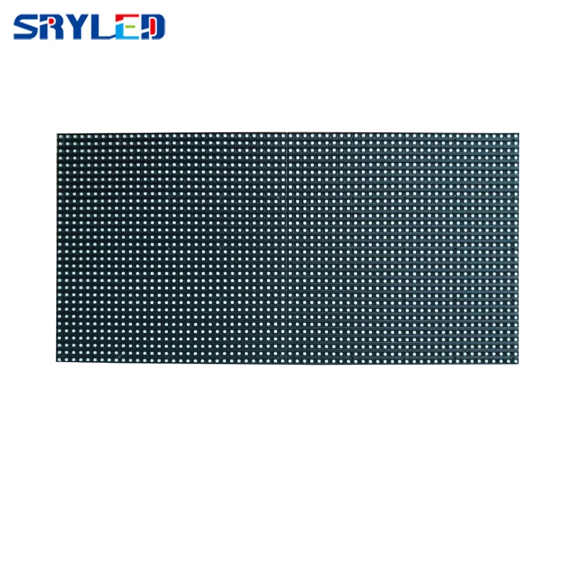 Светодиодный дисплей SRY 256*128 мм 64x32 точки hub75 smd rgb P4 светодиодный для улицы p4 SMD1921