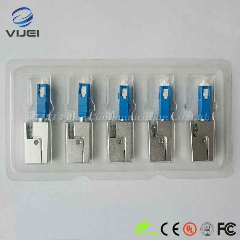 

5 PCS/lot Free Shipping Fiber Flange Square Type SC Bare Fiber Adaptor Adapter