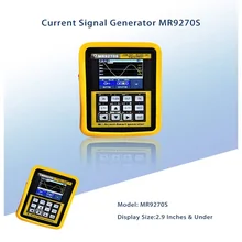 4-20mA signal generator calibration Current voltage PT100 thermocouple Pressure transmitter Logger PID frequency MR9270S