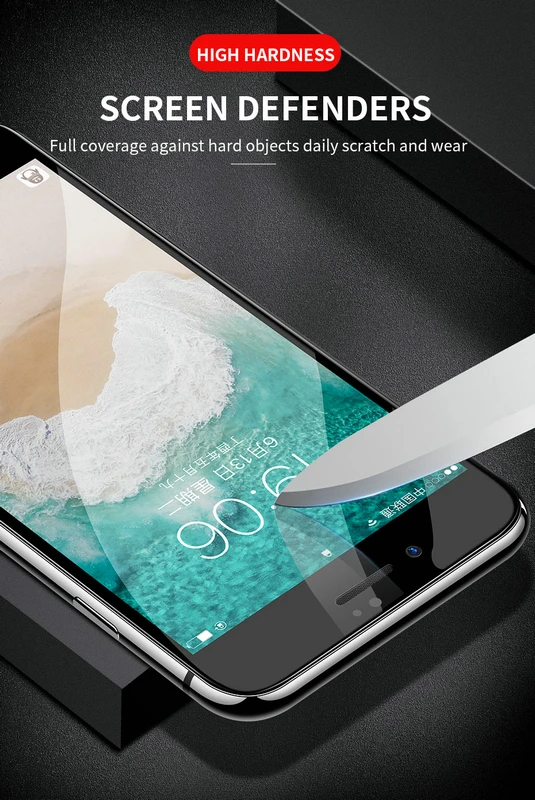 25 шт полное покрытие протектор экрана Премиум 5D 6D круглый изогнутый край закаленное стекло для iPhone 11 Pro XS XR XS max