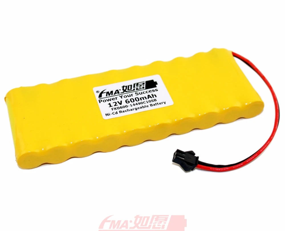 Batería recargable ni cd y cadmio, pila AA y 600mAh para modelos de juguetes, luz de Salida de emergencia, potencia de respaldo 10SB|rechargeable battery aa|battery aaaa 12v -
