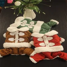 New Styles Snowflake Winter Pet Clothes Capped Four Teddy Pomeranian Bichon Clothes Warm Down Dog Coats & Jackets