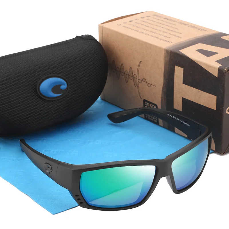 Polarized Sunglasses Men Brand Design Driving Fishing Sun glasses Square Glasses For Men UV400 Mirror Summer Shades Eyewear