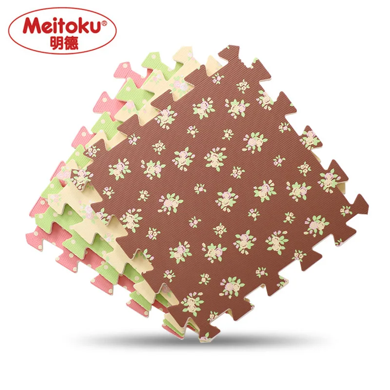 Meitoku Soft EVA Foam puzzle font b Play b font font b Mat b font 9pcs