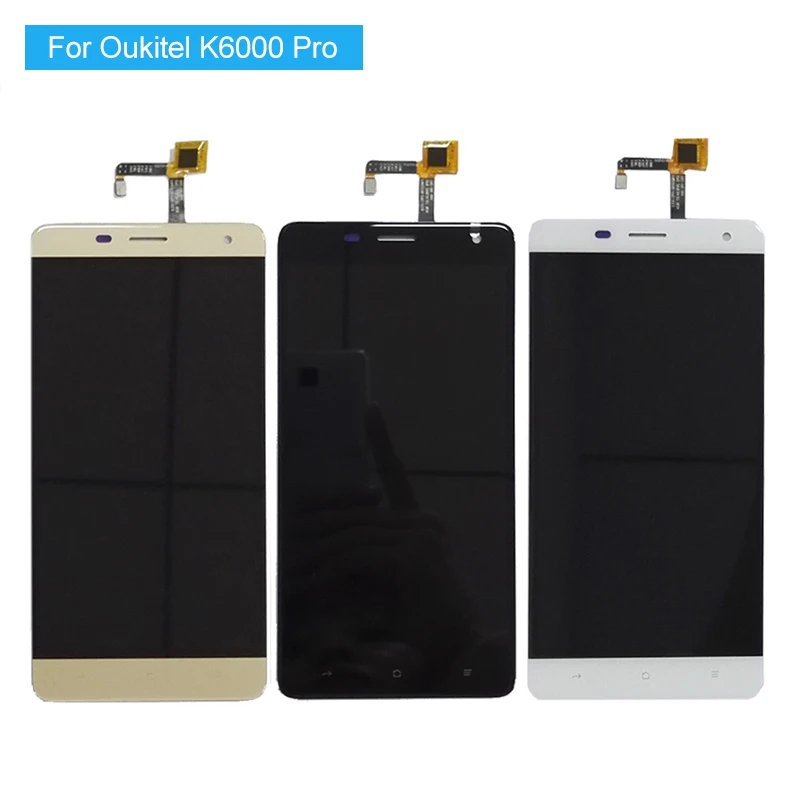 Для Oukitel K6000 Pro ЖК дисплей Дисплей + Сенсорный Экран Планшета Замены сборки