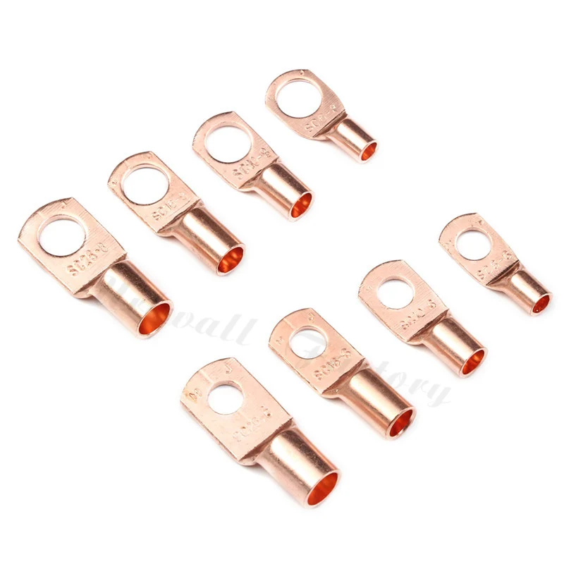 Клемма кольцевая 6 мм неизолированная. Медный наконечник провода от-10. Обжимные медные клеммы 200 ампер для силового кабеля от 25-50 мм2 размер. Медный кольцевой клемм 25. Клемма медная обжимная 5мм.