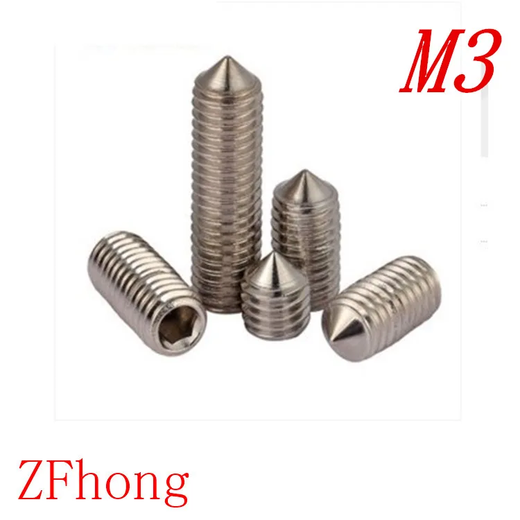 Lot de 10/ vis /à t/ête bomb/ée M3/ x 3/ /à M12/ x 120/ avec six pans et bride ISO 7380/ A2/ en acier inoxydable