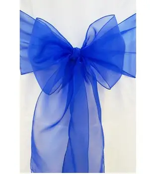 

Free Shipping Chair Sashes Chair Cover Sashes Wedding And Events supplies Party Decoration Banquet Pink Tiffany Blue