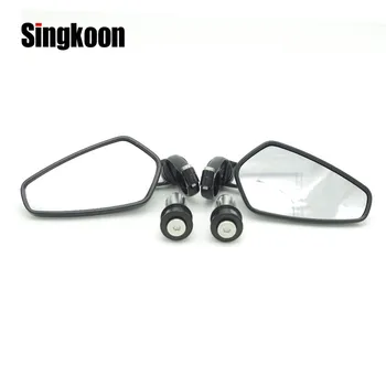 

Universal Motorcycle bar end mirror Scooter Rearview Mirrors retroviseur moto FOR gsr 750 jawa yamaha ybr 125 goldwing 1800
