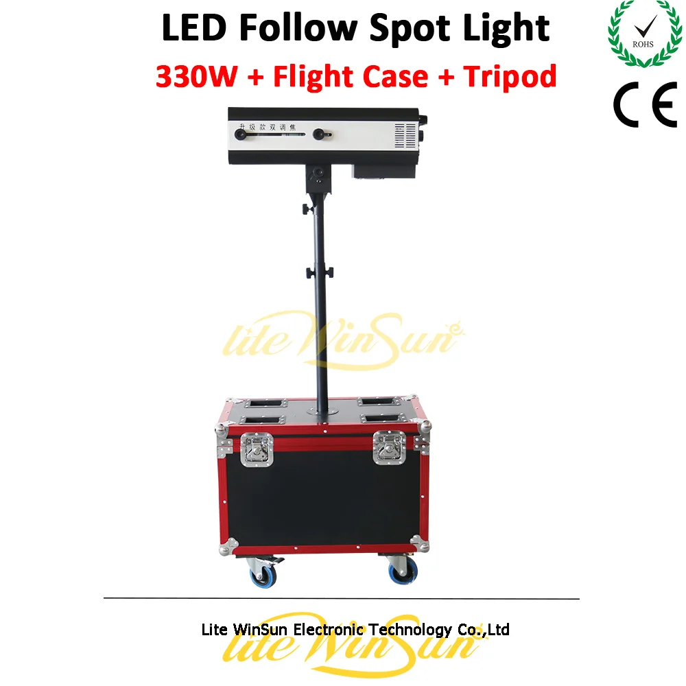 Litewinsune 330W Светодиодный прожектор с чехлом для свадебной вечеринки небольшой