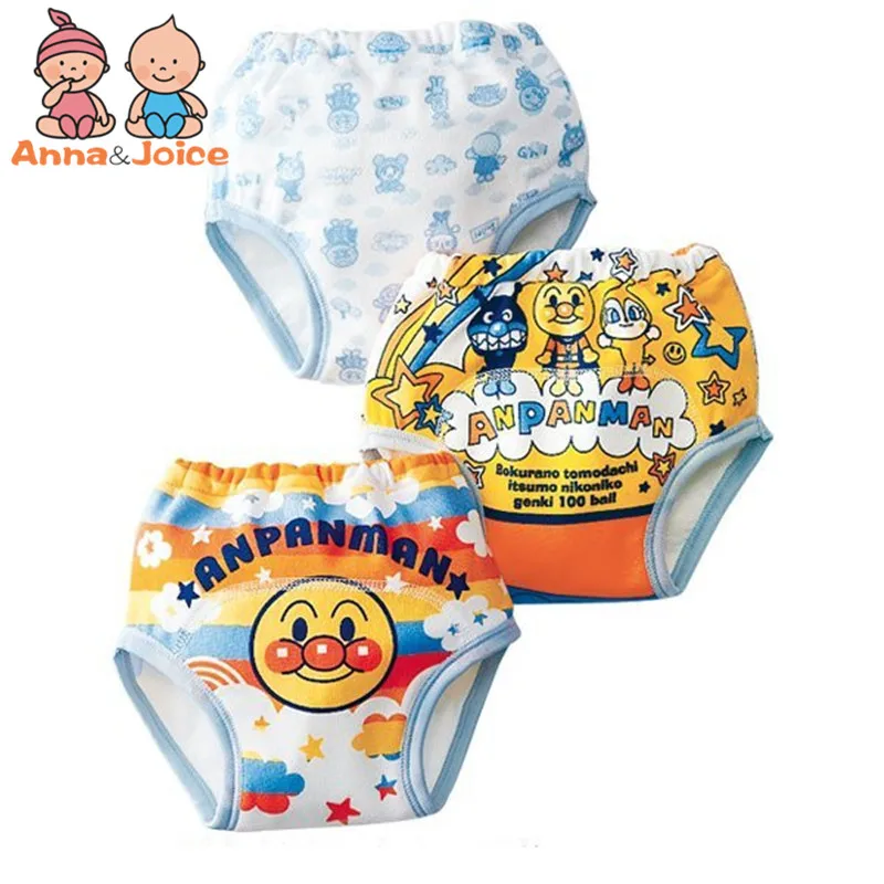 3pcs 3 layer Baby Shorts Baby Training Pants Infant Diapers Baby