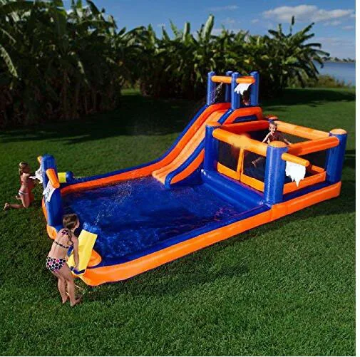 Надувная горка для парка развлечений Happy hop надувная детей|park kids|pool slide kidskids park |