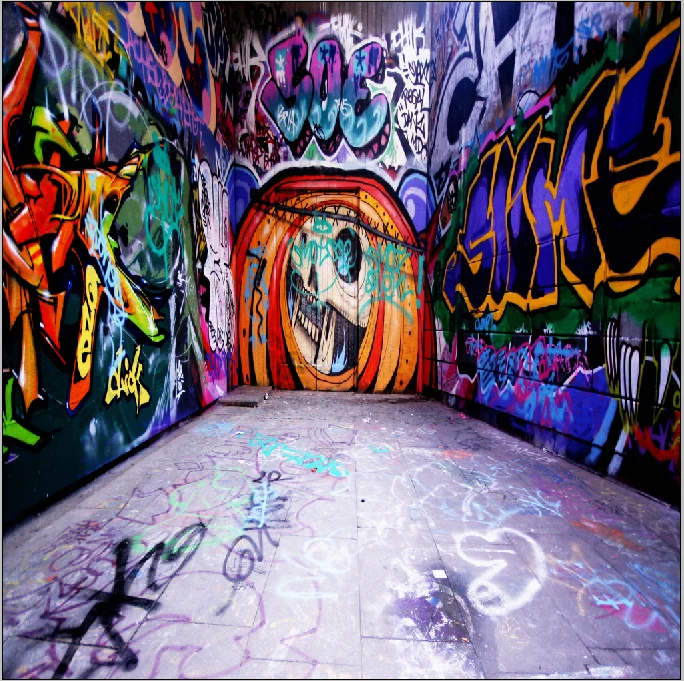 hip hop graffiti background