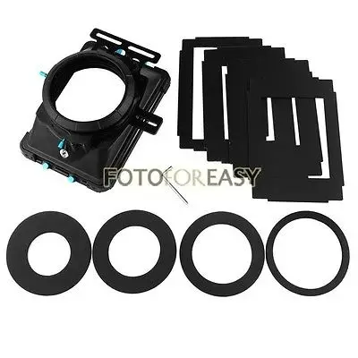 

FOTGA DP3000 PRO Matte Box 4X4"Filter Trays for A7 A7S A7RIII A7SIII A6300 GH4 GH5 GH6S A6500 BMPCC RED FS5 FS7