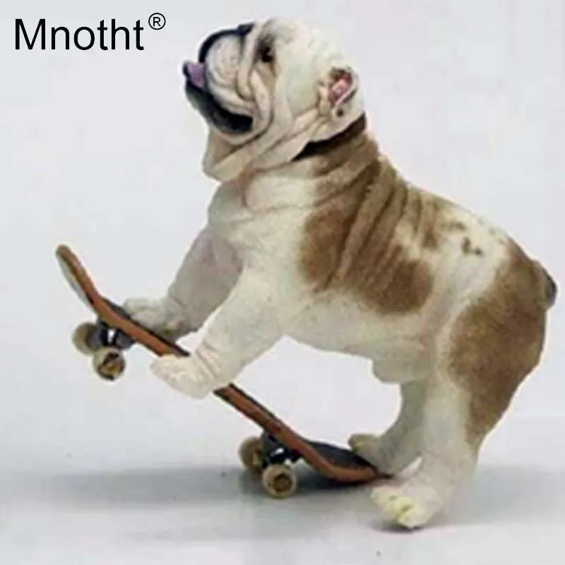 

Mnotht 1/6 Scale British Bulldog Carving Model Simulation Animal Pet Dog Model For 12in Action Figure Soldier Scene Toys Collect