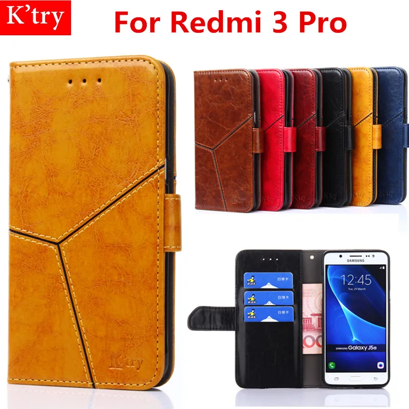 

6 Colors Retro Wallet Case For Xiaomi Redmi 3 Pro Book Flip Cover PU Leather Stand Phone Bags Cases For Redmi 3 Pro Fundas