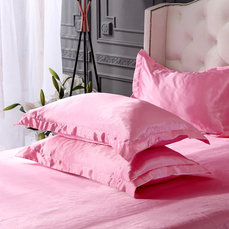 Liv-Esthete 2019 Free Shipping Multicolor 100% Nature Stain Silk Black Pillowcase Pillow Case For Healthy Standard For Women Man