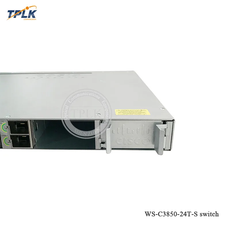 Высокое качество C WS-C3850 коммутатор серии WS-C3850-24T-S VLAN коммутатор гигабитная сеть уровня 3 SFP коммутаторы