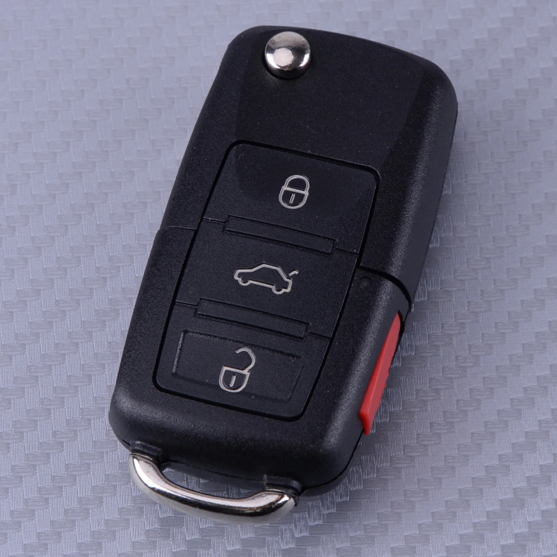 

Flip Remote Key 4 Button Case Shell Fob Case Cover Without Blade Fit For VW Beetle Jetta Passat Golf Rabbit MK4 MK5 R32 GTI CC