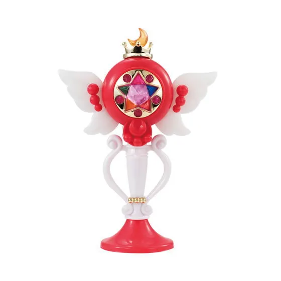 PretyAngel Bandai Gashapon Sailor Moon Wand Charm Stick & Rod Vol.4 Set (6 Pieces) image 4