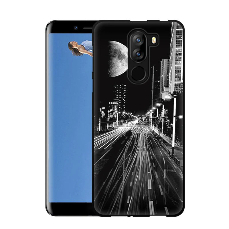 JURCHEN чехол для телефона Для Doogee X60L 5," чехол с милым мультяшным принтом, силиконовый мягкий ТПУ чехол для Doogee X60L X60 L чехол