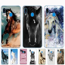 Case Voor Samsung A50 Case Voor Samsung Galaxy A50 A60 A10 A30 A40 A70 EEN 50 2019 A9 A7 2018 paard dier(China)