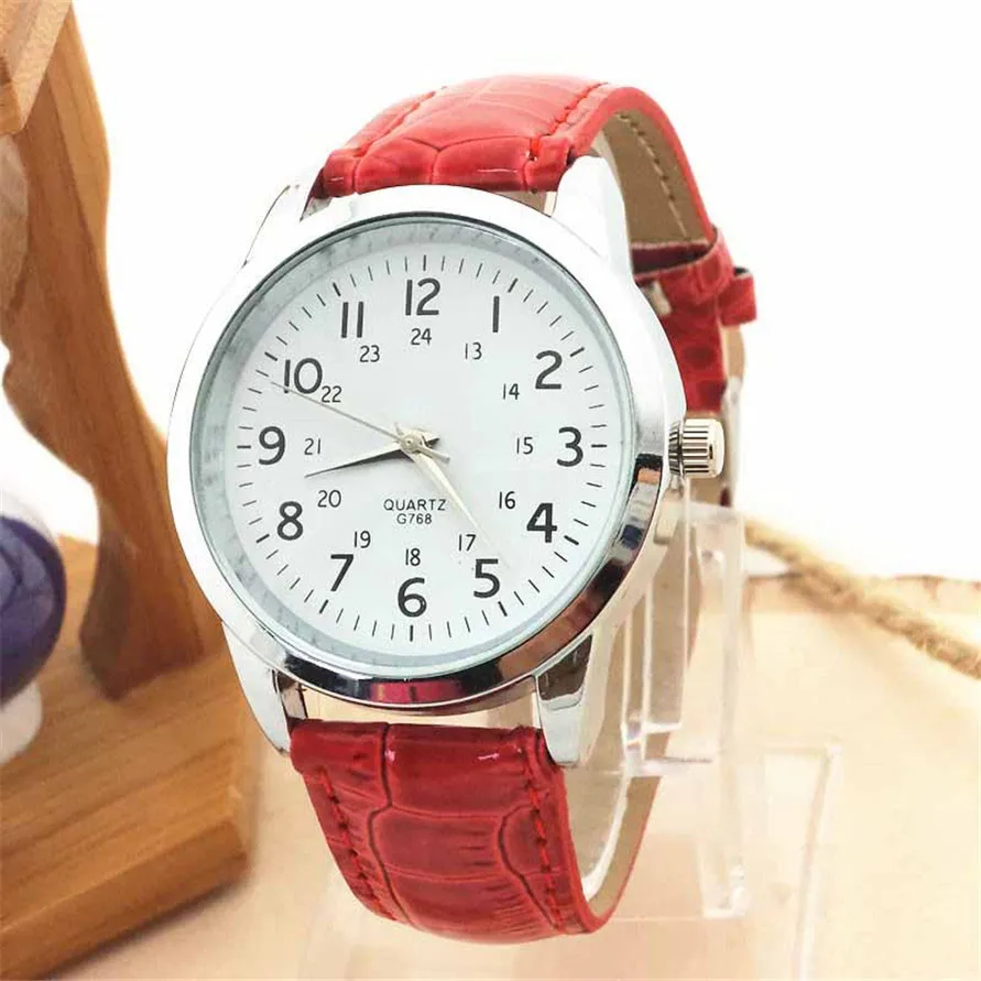 GEMIXI часы мужские модные короткие спортивные кожаный ремешок Кварцевые Мужские наручные часы, Прямая поставка