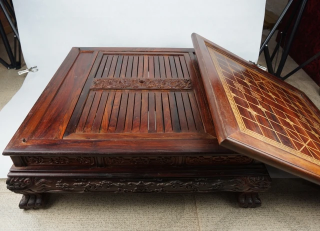 Red Rosewood Carved Coffee Table Tables Chess Go Set One Red Rosewood Carved Coffee Table Tables Chess Go Set One Piece Clical Furniture Decoration