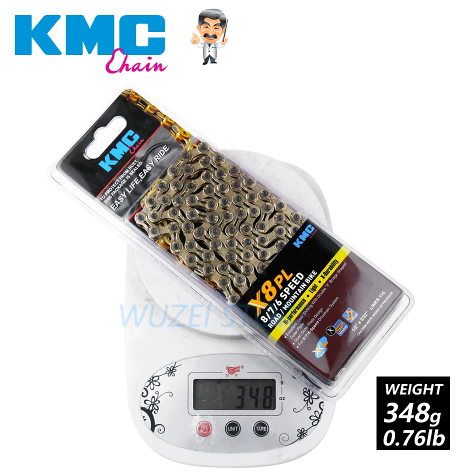 Best KMC chain 8/9/10/11/12 Speed Chain X8 X9 X10 X11 X12 Z8.3 X8PL Z9 X9L X11EL HV408 MTB Road Bike Bicycle chain 39