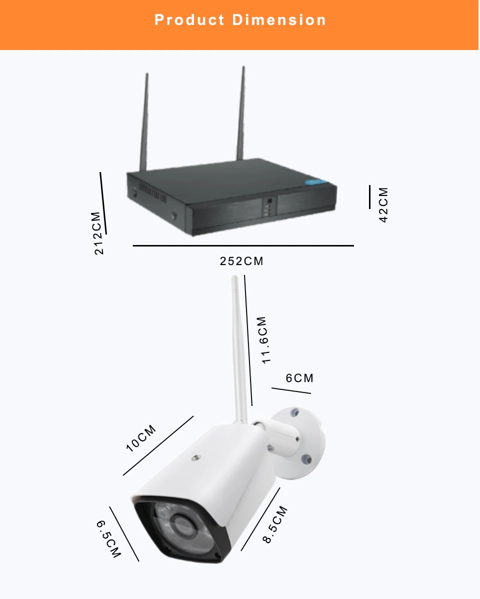 Беспроводная система безопасности, 4CH CCTV камера, уличная Водонепроницаемая ip-камера, Wifi NVR, комплекты видеонаблюдения, CCTV комплекты
