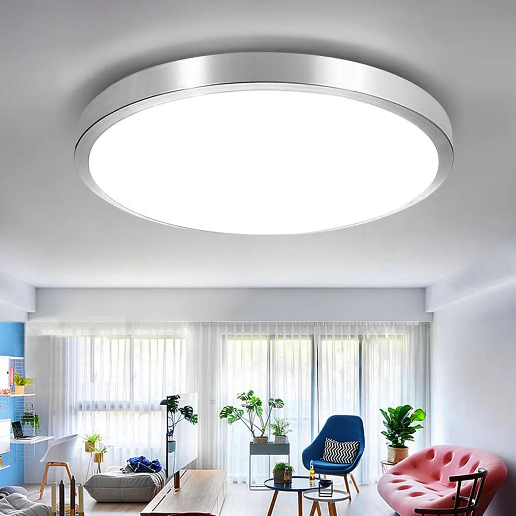 

LED Modern Ceiling Light Flush Mount Bedroom Living Room Lighting Lamp 12/27W