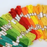 Buy 200/100/50 Anchor Similar DMC Cross Stitch Cotton Embroidery Thread Floss Sewing Skeins Craft Hogard Online - Image 3