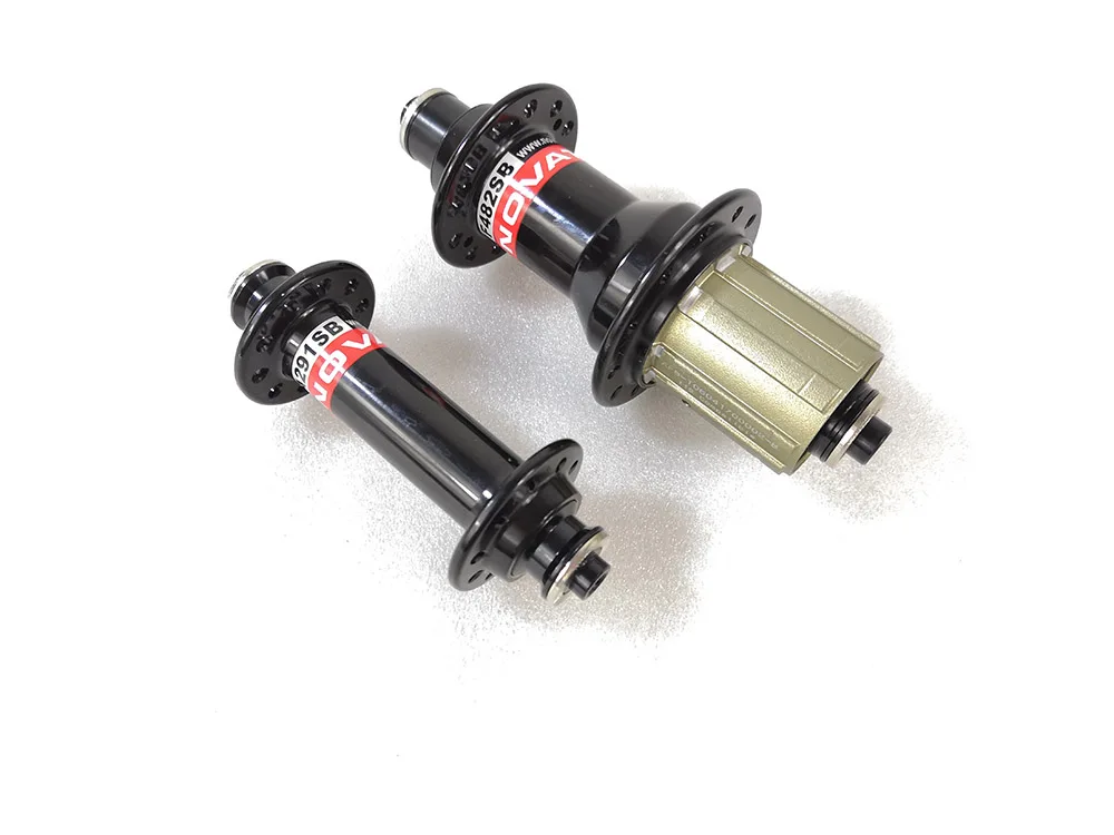 NOVATEC A291SB F482SB road bike hub light 20 24 28 holes key holes