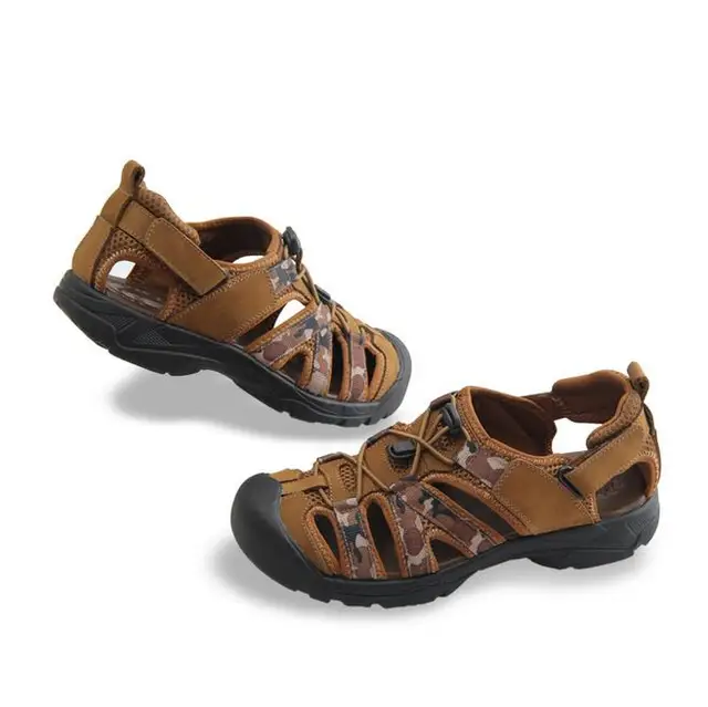 closed sandals men