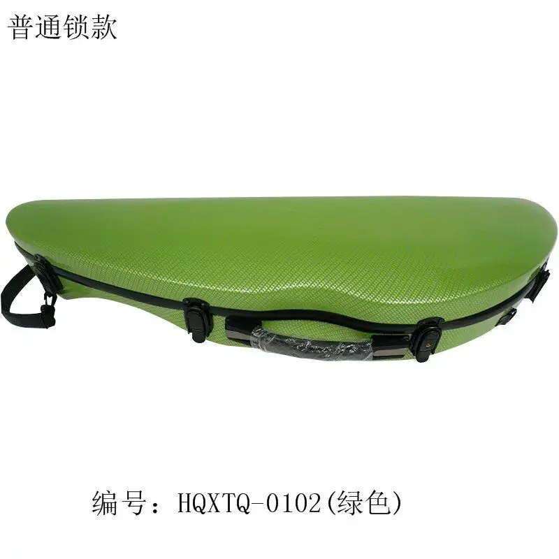 

one violin case 4/4 full size green color new Carbon fiber music bag Waterproof bag