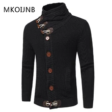 MKOIJNB Brand Autumn font b Winter b font Fashion Casual Cardigan Sweater font b Jacket b